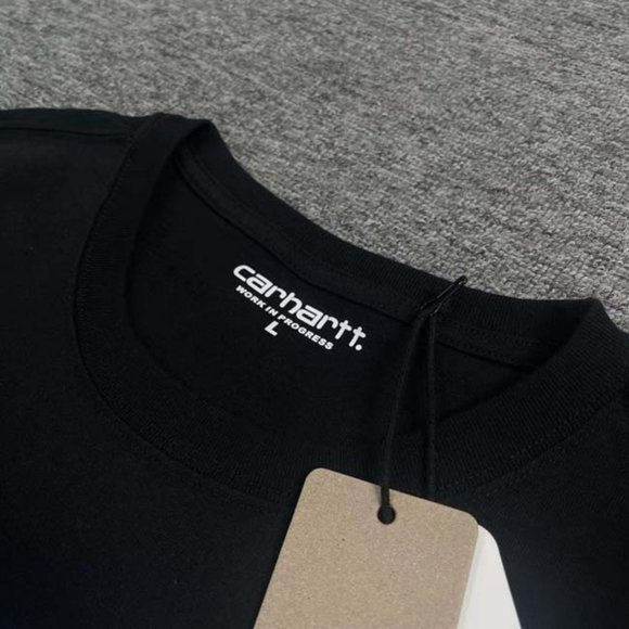 CARHARTT Spindrift T-Shirt - Black Short Sleeve - Picture 7 of 7